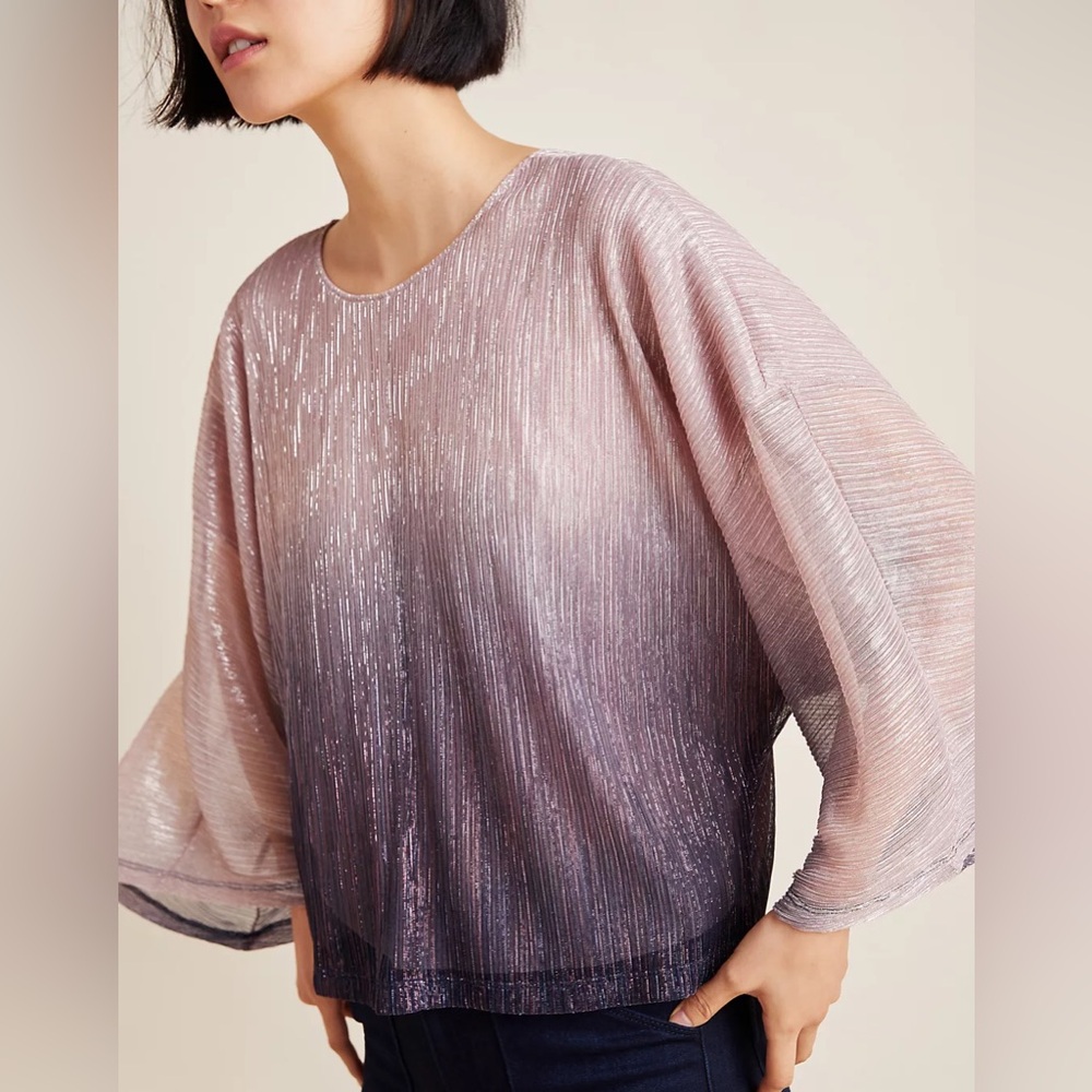 by Anthropologie Serena Ombre Top
